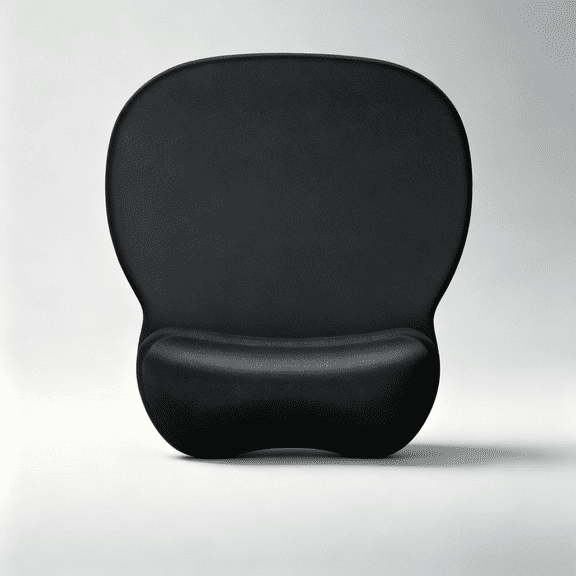 1 Pack Ergonomic Mouse Pad with Gel Wrist Rest,Mousepad with Memory Foam Wrist Rest and Non-Slip Base for Computer, Cafe, Home Office Desk Accessories