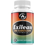 1 Pack Exilean - Keto Weight Loss Formula - Energy & Focus Boosting Dietary Supplements for Weight Management & Metabolism - Advanced Fat Burn Raspberry Ketones Pills - 60 Capsules