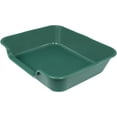 thumbnail image 1 of 1 Pack of Extra Large Cat Litter Box (ABS Material), Low Entry Senior Litter Pen for Geriatric Kitty Big Cats, Jumbo Pet Safe Litter Boxes Tray for Indoor Pets Potty (Green, 24" L x 20" W), 1 of 15