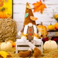 thumbnail image 1 of 1 Pack Fall Gnomes, Plush Thankgiving Autumn Decorations Harvest Gift Handmade Elf Dwarf Figurines with Pumpkin Maple Leaves Sunflower for Home Kitchen Farmhouse Tiered Tray Holiday Festival Party, 1 of 8