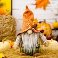 thumbnail image 1 of 1 Pack Fall Gnomes, Plush Thankgiving Autumn Decorations Harvest Gift Handmade Elf Dwarf Figurines with Pumpkin Maple Leaves Sunflower for Home Kitchen Farmhouse Tiered Tray Holiday Festival Party, 1 of 8