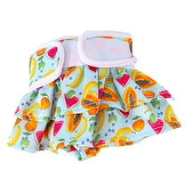 1-Pack Female Dog Diapers | Washable & Reusable - No Leak, Highly Absorbent for Dogs in Heat