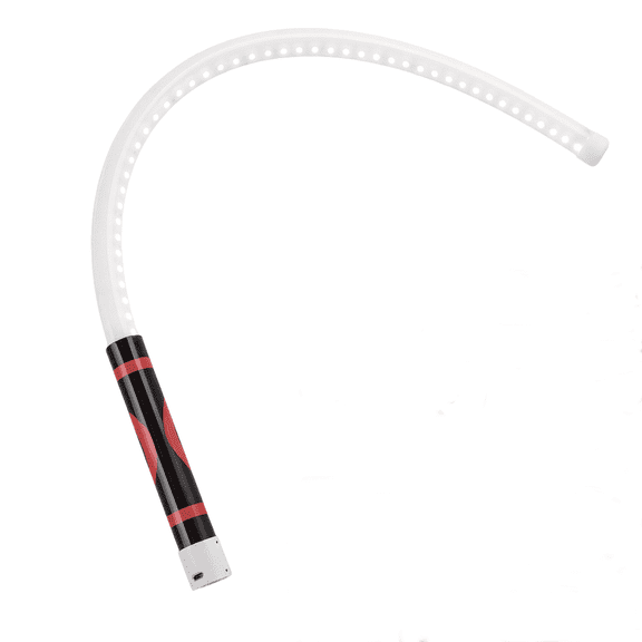 1-Pack Flexible LED Inspection Light, Rechargeable Bendable Work Light with 3 Brightness Levels, Malleable Extension Lamp for Tight Spaces, Automotive Repair, Maintenance & DIY Projects