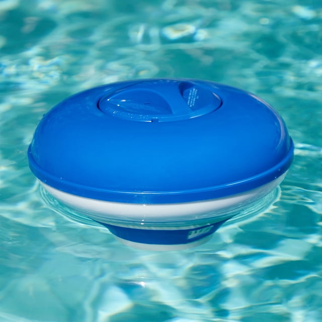 1-Pack Floating Pool Tablet Dispenser Chlorine Floater for Swimming Pool and Spa Cleaning Tool (5-inch)