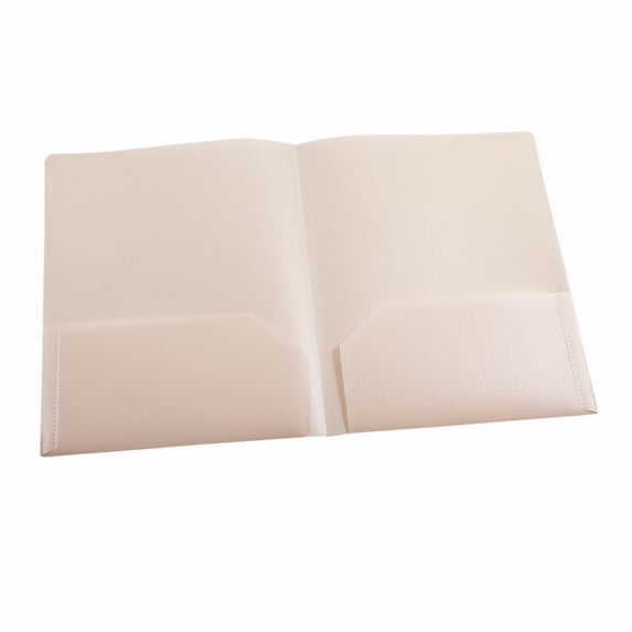 1 Pack Folders with 2 Pockets, Pastels Colors, Heavy Duty Pocket Folder, Plastic Folders with Pockets, 2-Pocket Folder with Card Slot, Aesthetic File Folder, Back to School Office Filing Supplies