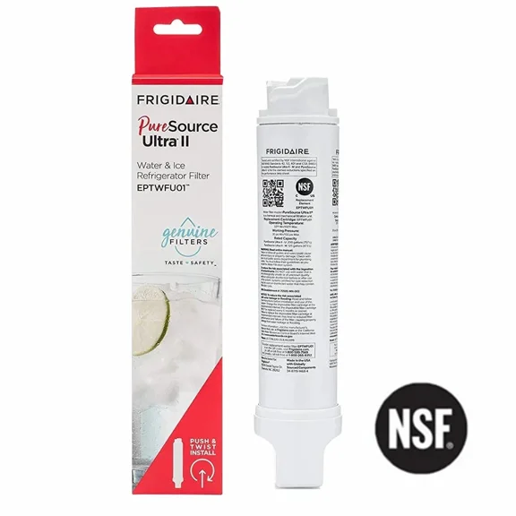 1-Pack For Frigidaire EPTWFU01 PureSource Ultra II Refrigerator Water Filter, NSF Certified