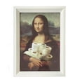 thumbnail image 1 of 1 Pack Framed Mona Lisa With Toilet Paper Rolls Bathroom Wall Art Poster Print Wall Decor Framed Vintage Painting Pictures Artwork, 1 of 5