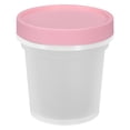 thumbnail image 1 of 1 Pack Freezer Containers with Screw On Lids, 10.15oz Stackable Reusable Food Storage Container, Airtight Plastic Storage Containers with Twist Top Lids for Food Sauce Jello Soup(I), 1 of 8