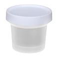 thumbnail image 1 of 1 Pack Freezer Containers with Screw On Lids, 3.4oz Stackable Reusable Food Storage Container, Airtight Plastic Storage Containers with Twist Top Lids for Food Sauce Jello Soup(B), 1 of 8