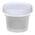thumbnail image 1 of 1 Pack Freezer Containers with Screw On Lids, 6.8oz Stackable Reusable Food Storage Container, Airtight Plastic Storage Containers with Twist Top Lids for Food Sauce Jello Soup(E), 1 of 8