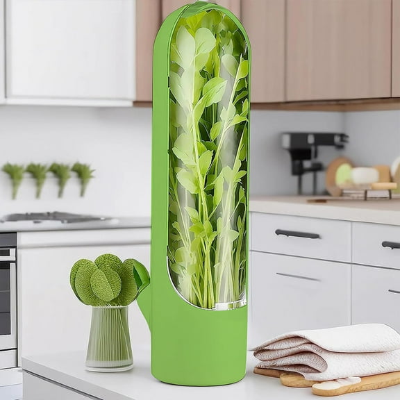 1 Pack Fresh Herb Preservation Bottle Herb Vegetable Preservation Bottle Herb Fresh Storage Container Kitchen Gadget