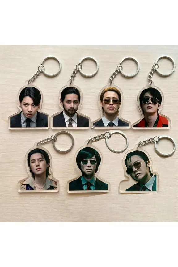 1 Pack Funny Meme 2.0 MV Graphic Acrylic Keychain