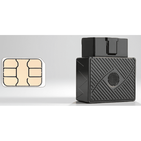 1-Pack GPS SIM Card for GPS Trackers, Unlimited Data, Real-Time Tracking via App and Web Portal