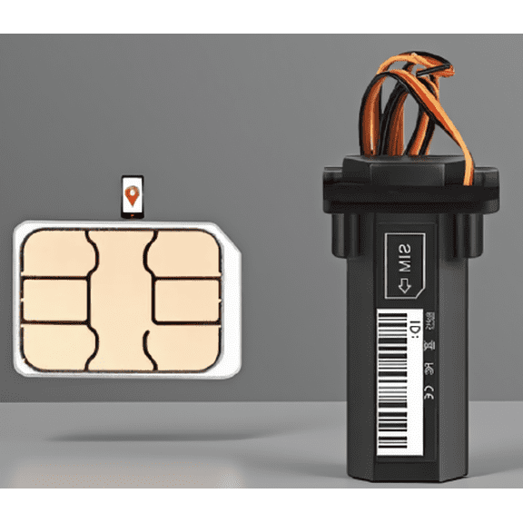 1-Pack GPS SIM Card for MSKJ Mini GPS , Real-Time Tracking with Hybrid Map Views and Geofence Support