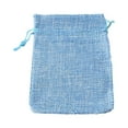 thumbnail image 1 of 1 Pack Gift Bags with Drawstring Linen Burlap Drawstring Sachet Bags Multipurpose Canvas Linen Pouch for Tea Jewelry Wedding Party Favors Storage, 3.54 x 4.72 inch, 1 of 9