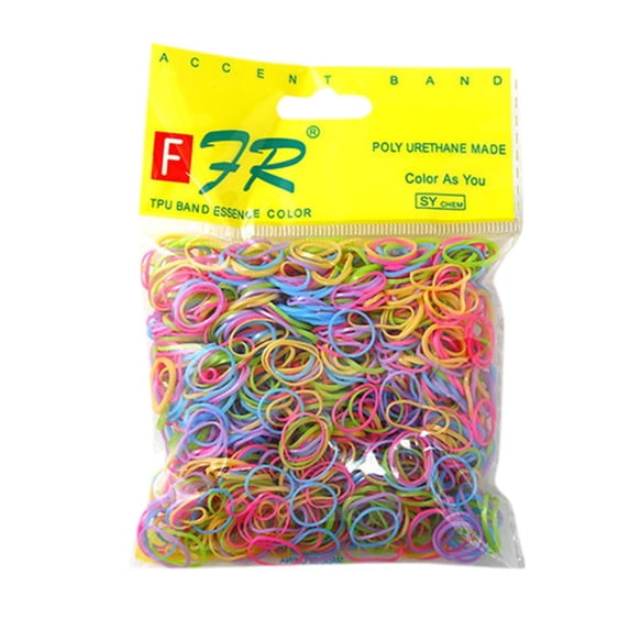 Sunshuilll Elastic Hair Bands, Colorful, 1 Pack