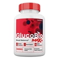 thumbnail image 1 of (1 Pack) GlucoBio Max + Blood Support Capsules, 2x Stronger Formula, GlucoBio Max+ Capsules Blood Support, 1 Month Supply, 1 of 5
