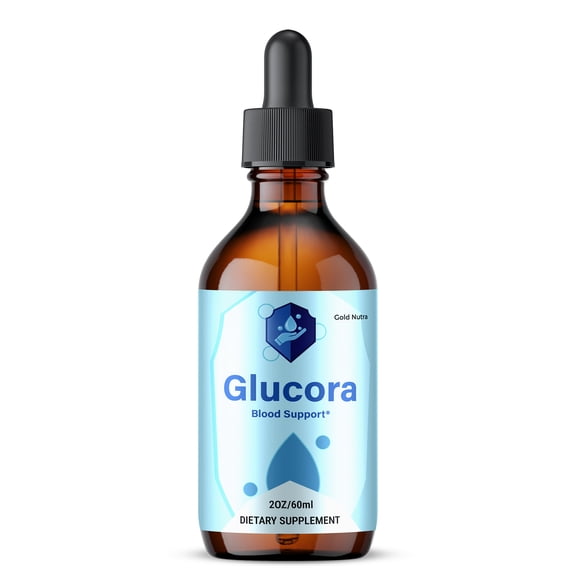 (1 Pack) Glucora Supplement Drops, All Natural Glycogen Supplement, Glu cora Liquid Formula, Maximum Strength