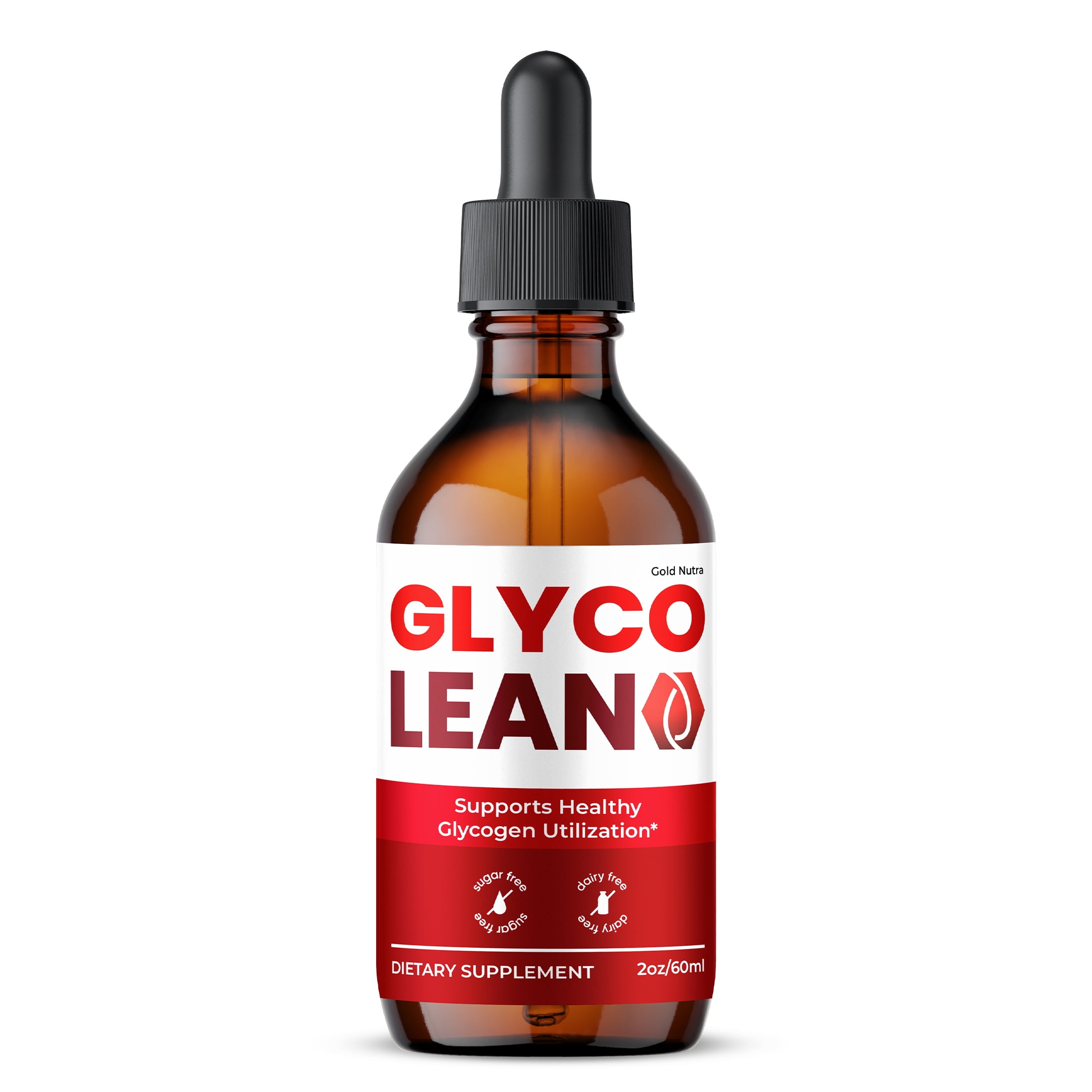 (1 Pack) Glyco Lean Supplement Drops, All Natural Glycogen Supplement ...