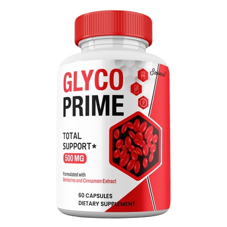 (1 Pack) Glyco Prime Capsules, All Natural Supplement, GlycoPrime Blood Optimizer Pills Premium Ingredients Max Strength