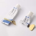 thumbnail image 1 of 1-Pack Golden Zinc Alloy Tube Squeezer, Durable Metal Manual Paste Dispenser, Portable Rolling Wringer For Toothpaste, Cosmetics, Hair Care Products For Home, Travel And Personal, 1 of 5