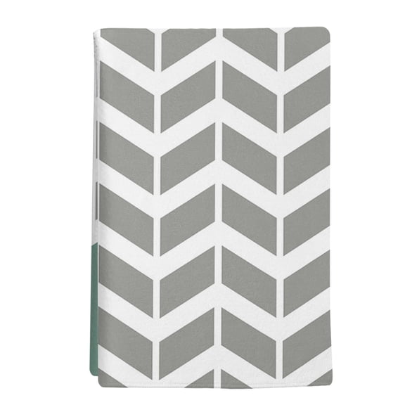 1 Pack Green Grey Kitchen Towels Herringbone Abstract Decorative Dish Towel Sets Absorbent Quick Dry Hand Cloths Tea Towels for Cooking Baking Farmhouse Gifts 18x28in