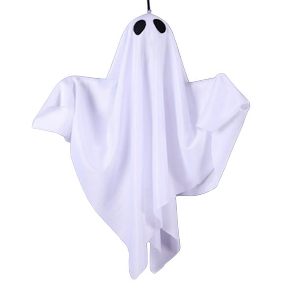 1 Pack Halloween Decorations Outdoor,Light Up Ghost Outdoor Decorations Indoor LED String Lights,Halloween Decorations Ghost Outside Decor for Yards Porches Gardens Lawn Party(White)