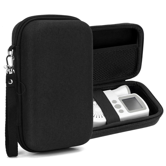 1 Pack Hard EVA Carrying Case - Fetal Doppler & Baby Heartbeat Monitor Protective Storage Bag Compatible