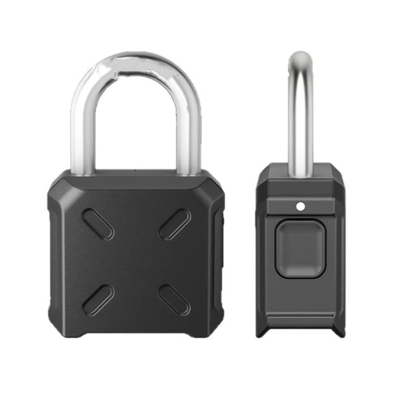1 Pack Heavy Duty 4 Digit Combination Lock, One Touch Unlocking, Anti-Error Feature, High Security Waterproof Large Outdoor Padlock for School Gym Locker, Fence, Gate, Storage Unit