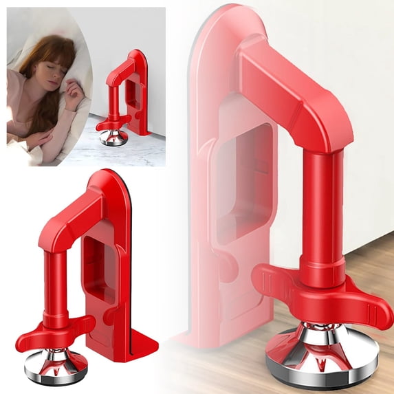 1-Pack Heavy-Duty Security Bar, Adjustable Door Jammer With Non-Slip Base, Door Reinforcement Lock For Home, Travel, Hotel, Apartment To Enhance Safety & Prevent
