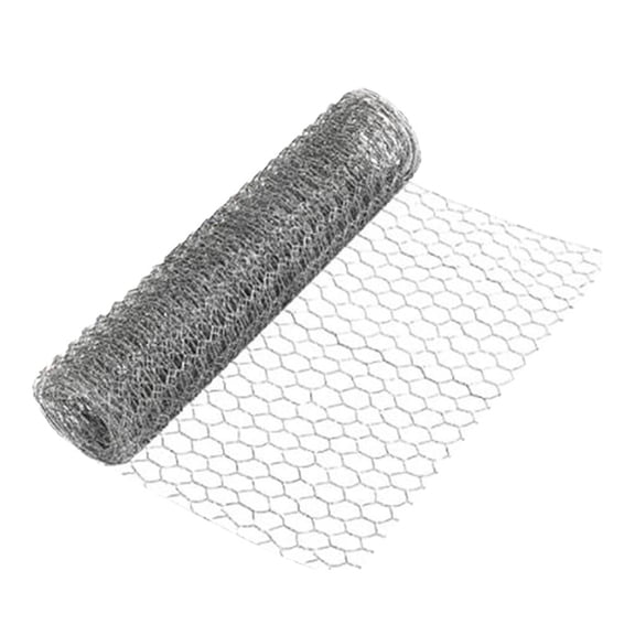 1 Pack Hexagonal Chicken Wire Mesh Netting, Lightweight Floral Support Grid for Flower Arrangements, DIY Craft Wreaths, Garden Plant Protection
