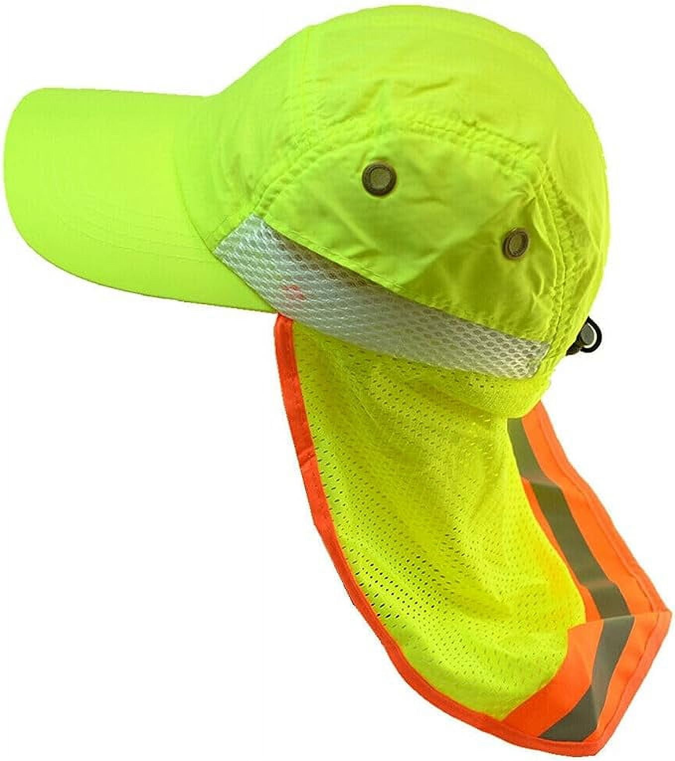 1Pack HiVis Reflective Work Safety Baseball Cap High Visibility Hat