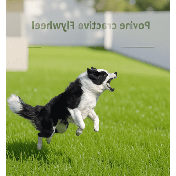 1 Pack Interactive Flywheel Dog , Spinning Chase for Dogs, Encourages Active Play and Bonding