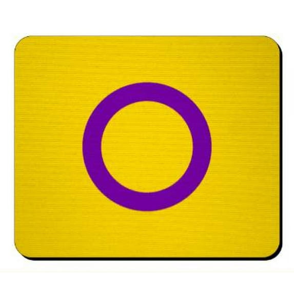 1 Pack - Intersex Pride Flag LGBTQ+ Mousepad