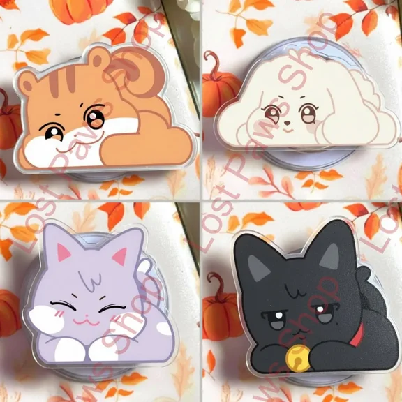 1 Pack K-Pop Pirate Crew Aesthetic Phone Grip Magnetic Phone Holder for Fans