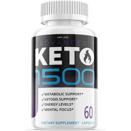 (1 Pack) Keto 1500 - Pills for Weight Loss - Energy Boosting Supplements for Weight Management - Advanced Ketogenic Ketones - 60 Capsules