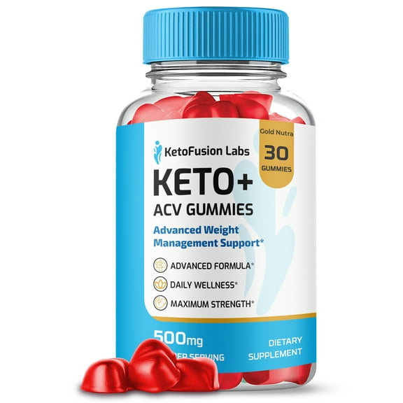 (1 Pack) Keto Fusion Labs Keto ACV Gummies
