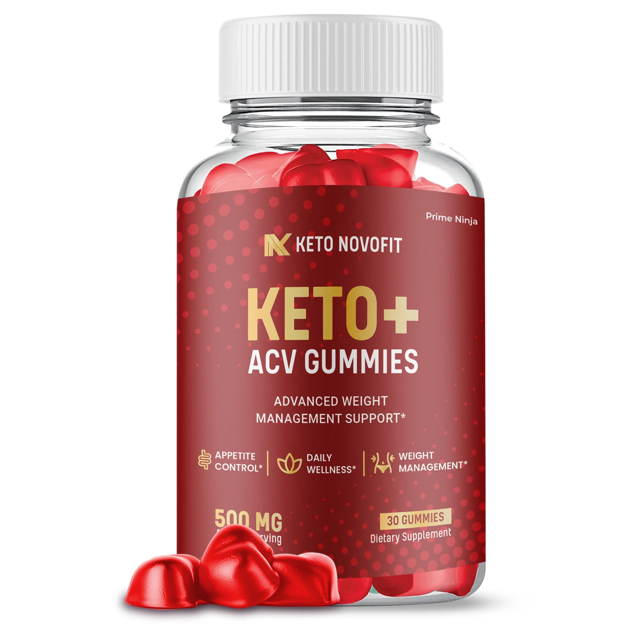 Novofit (1 Pack) Keto Novofit Keto ACV Gummies, Apple Cider Vinegar, Max ...