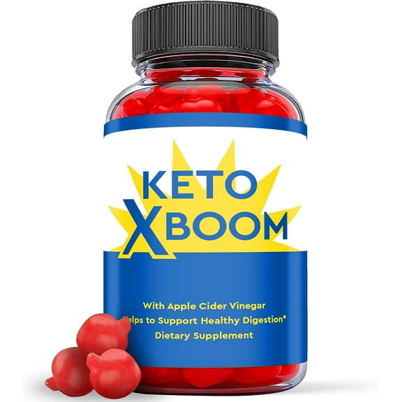 (1 Pack) Keto XBoom Keto ACV Gummies - Apple Cider Vinegar Supplement for Weight Loss - Energy & Focus Boosting Dietary Supplements for Weight Management & Metabolism - Fat Burn - 60 Gummies