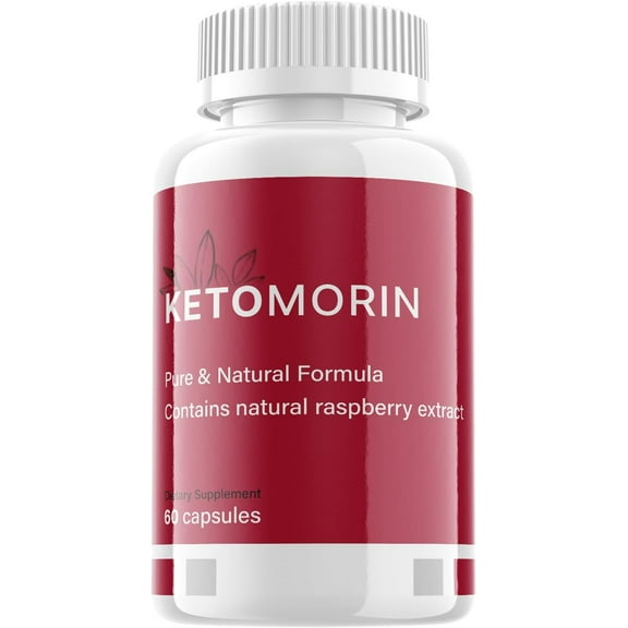 (1 Pack) Ketomorin - Keto Weight Loss Formula - Energy & Focus Boosting Dietary Supplements for Weight Management & Metabolism - Advanced Fat Burn Raspberry Ketones Pills - 60 Capsules