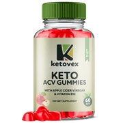 (1 Pack) Ketovex Keto ACV Gummies - Apple Cider Vinegar Supplement for Weight Loss - Energy & Focus Boosting Dietary Supplements for Weight Management & Metabolism - Fat Burn - 60 Gummies