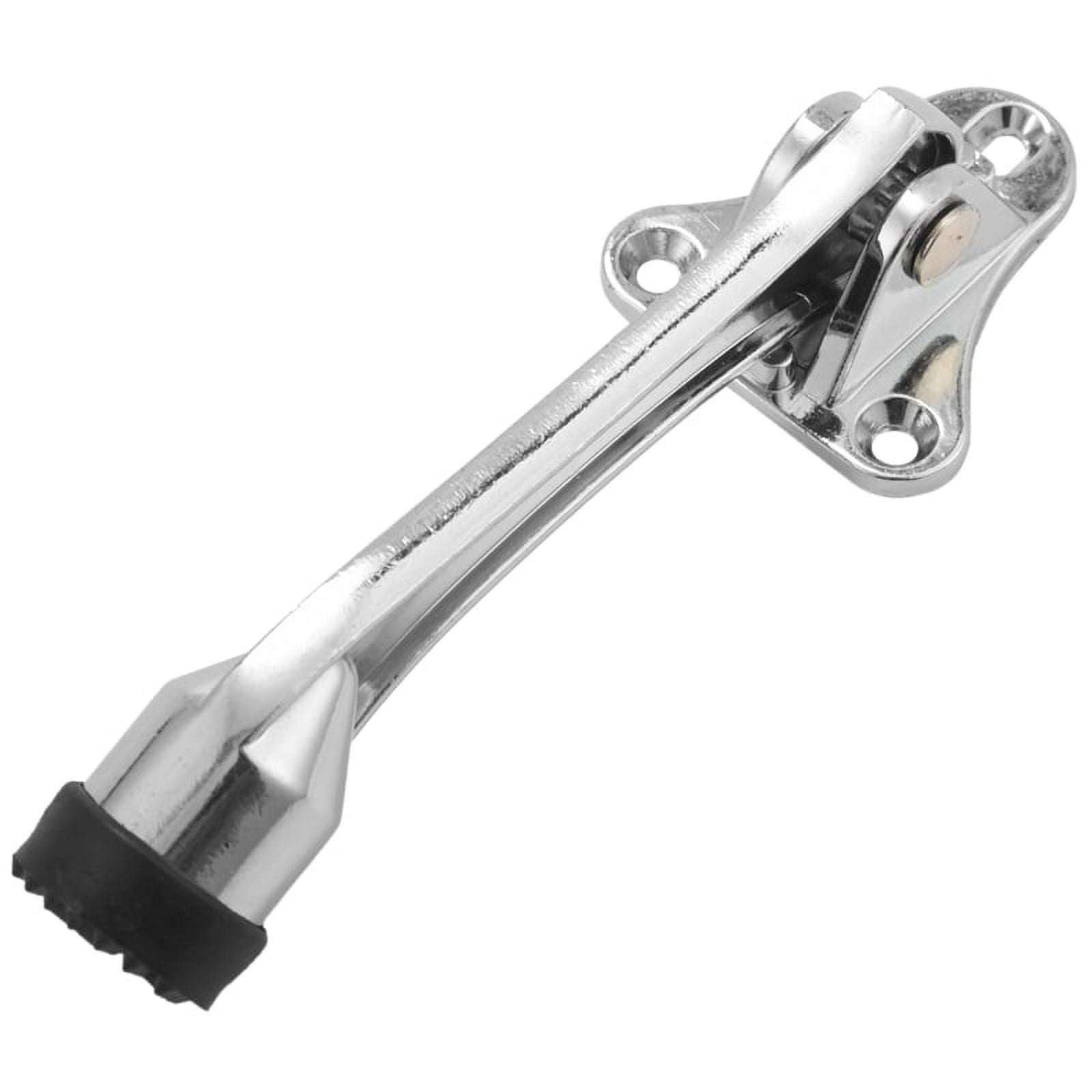 , 1 Pack Kickdown Door Stop, Door Holder Open with Spring Lever Rubber