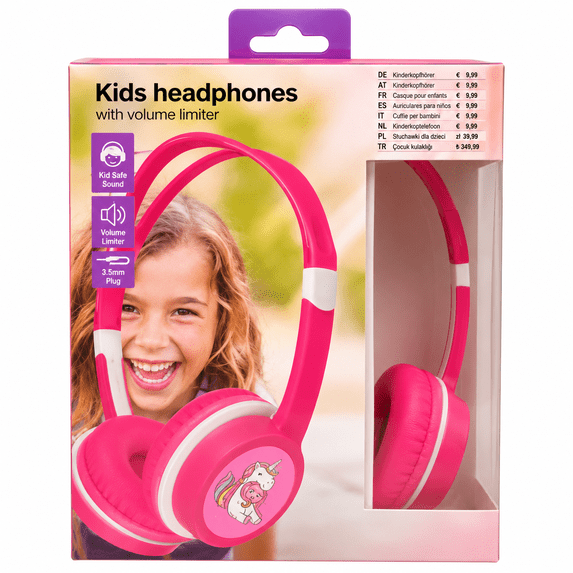 1 Pack Kids Headphones with Volume Limiter in Assorted Designs Wired ...