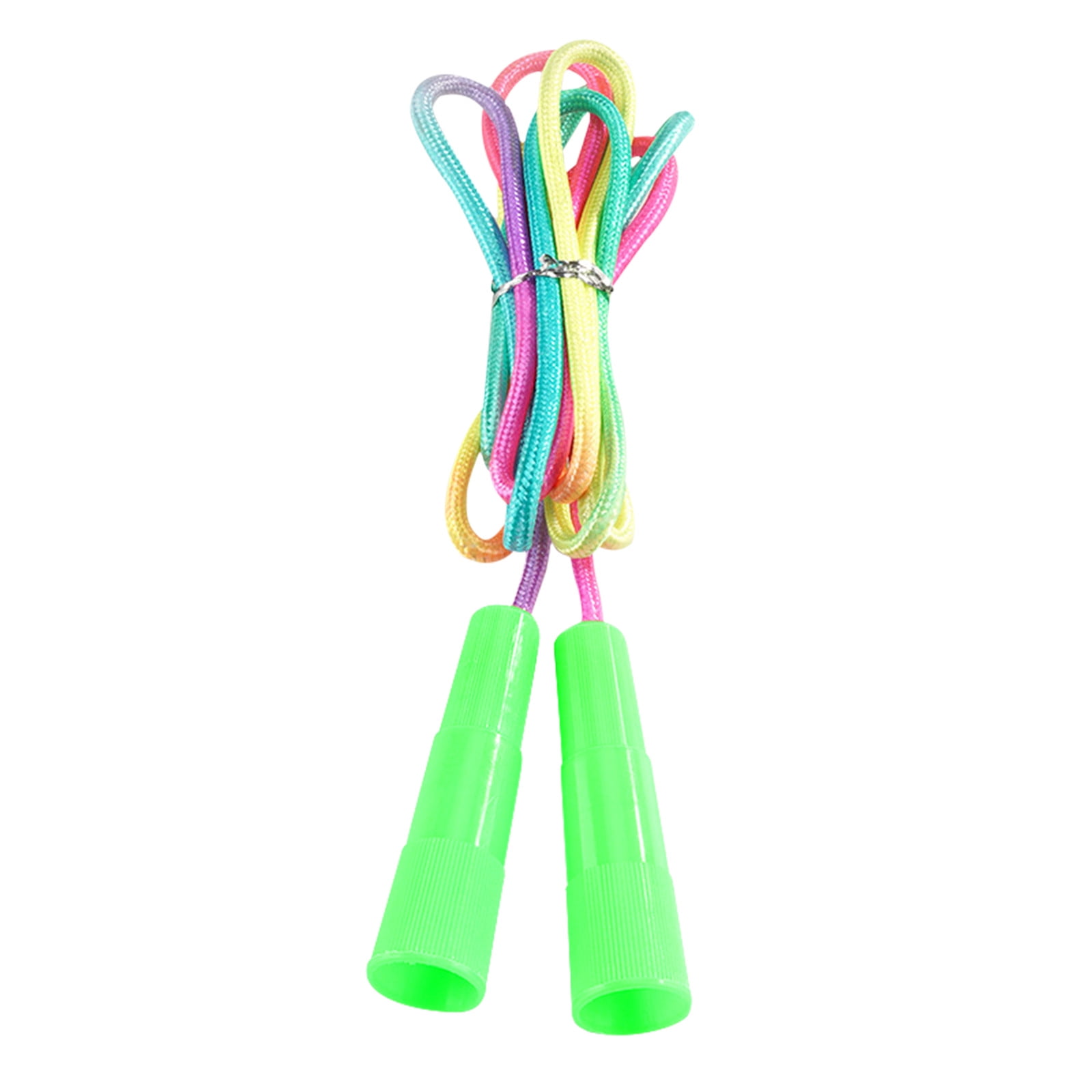 1 Pack Kids Rainbow Jump Rope Set Jumping Ropes Vibrant Skipping Ropes ...