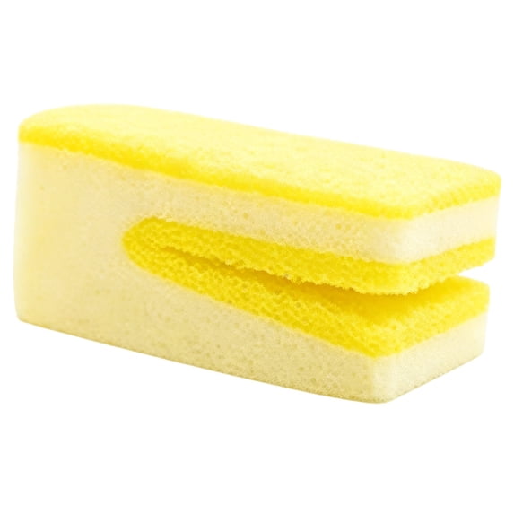 1 Pack Kitchen Dish Sponge, TINGXIN Non Scratch Cleaning Pad, Multifunctional Scrubber, for Home Kitchen, Dish and Pot Washing Use, Yellow S Size