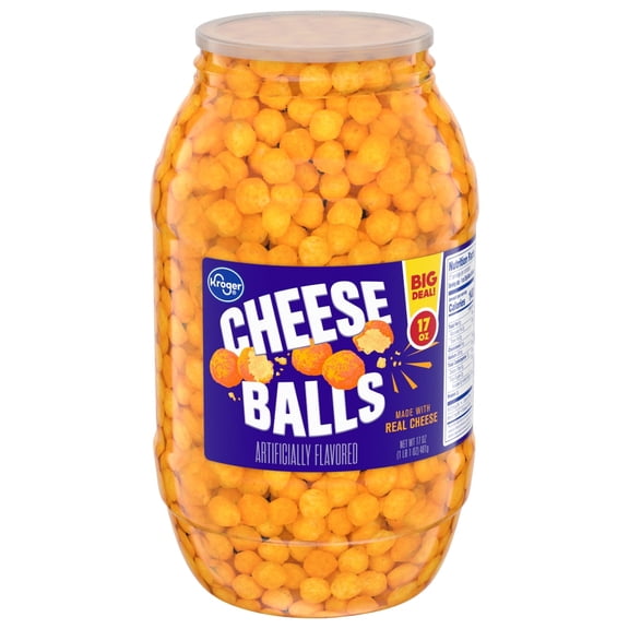 (1 Pack)-Kroger Cheese Ball Barrel 17 oz