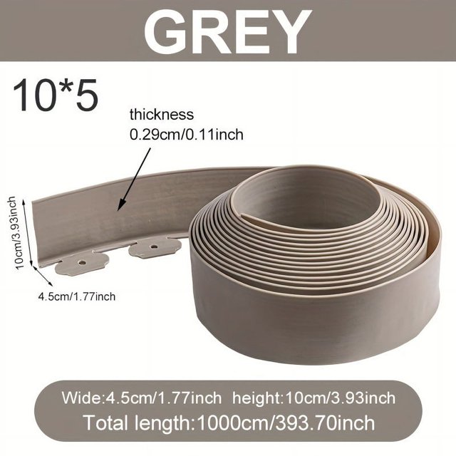 1 Pack, Lshaped Grass And Stone Isolation Belt, Landscaping Lawn, Root