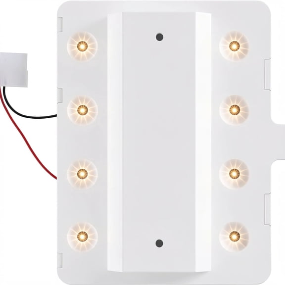 1-Pack LED Light Replacement Module for Refrigerator, Compatible with WRX735SDBM04 WRF555SDFZ05 MFI2570FEZ05 and More Models, Direct Fit LED Bulb Assembly
