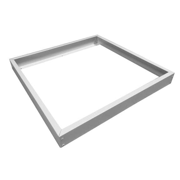 1 Pack LEDONE 2x2FT Surface Mount Kit for LED Flat Panel or Troffer Light, 24x24 inch Ceiling Frame Kit, 2 feet Drop Ceiling Light.
