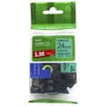 thumbnail image 1 of 1/Pack LM Tapes - Premium 1" Black Print on Green Label (24mm 0.94 Laminated) Compatible with TZe-751 P-touch Tape and comes with a great Tape Color/Size Guide for easy reordering., 1 of 2